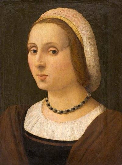 女性の肖像 作： Vincenzo Tamagni