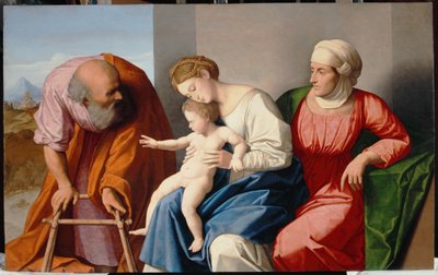 聖アンナの聖家族、1520年頃 作： Vincenzo di Biagio Catena