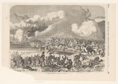 クストーザの戦い、1866 年 Die Schlacht con Custoza (オブジェクトのタイトル) 作： Vinzenz Katzler