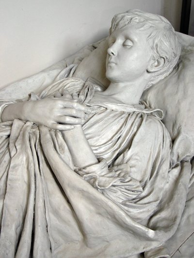 ハドン卿の彫像、1894年（石膏） 作： Violet Manners