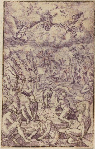 最後の審判 作： Virgil Solis