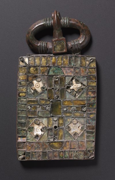 ベルトバックル、c.525-560 作： Visigothic