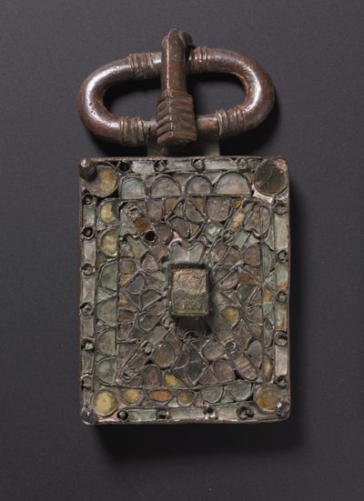 ベルトバックル、c.525-560 作： Visigothic