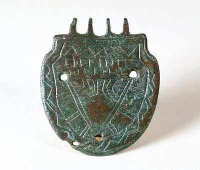西ゴート族のバックル、6世紀 作： Visigothic Visigothic