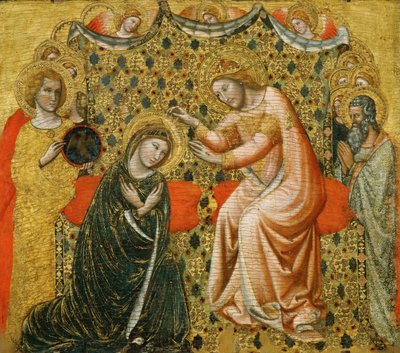 聖母の戴冠式、1340-1344 作： Vitale da Bologna