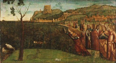 カルパッチョ - アルキオネの変身 1502-1507年頃 作： ヴィットーレカルパッチョ