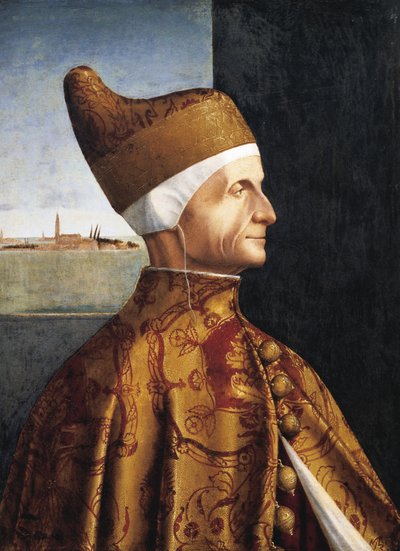 Doge Leonardo Loredanin (1438-1521) muotokuva 作： Vittore Carpaccio