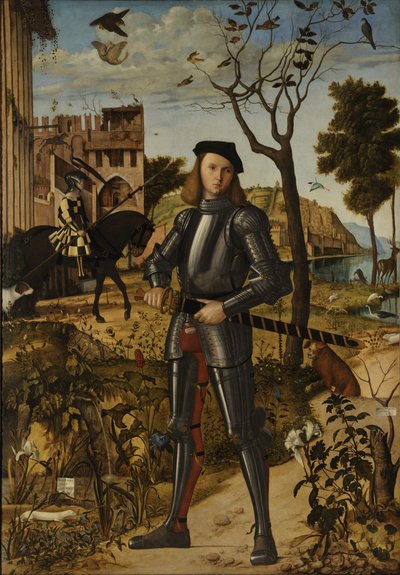 『騎士の肖像』 作： Vittore Carpaccio