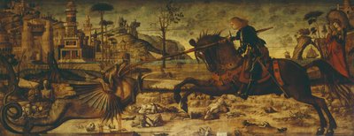 聖ジョージとドラゴン 作： Vittore Carpaccio