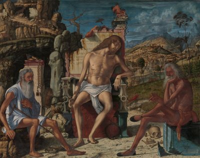 情熱の瞑想、1490年頃（木の油とテンペラ） 作： Vittore Carpaccio