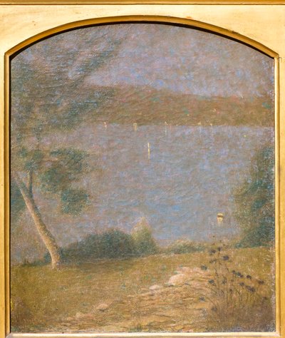 Kesä Como-järvellä, n. 1889 (öljy kankaalle) 作： Vittore Grubicy de Dragon