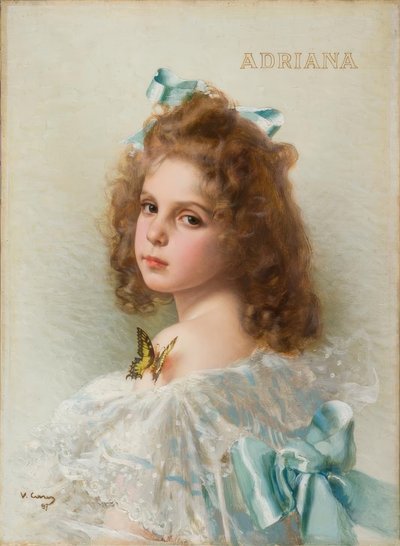 アドリアーナ 作： Vittorio Matteo Corcos