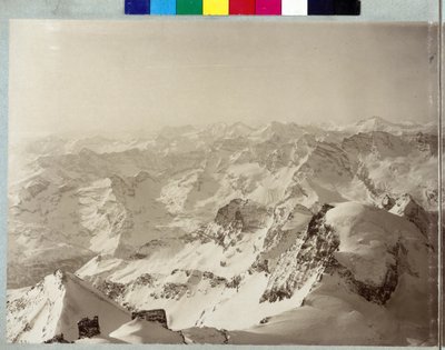 アルプス・パノラマ 作： Vittorio Sella