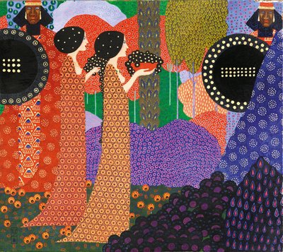 千夜一夜物語、1914年。 作： Vittorio Zecchin