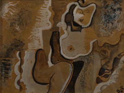 抽象的な構成、c。 1913 作： Daniel Vladimir Baranoff Rossine