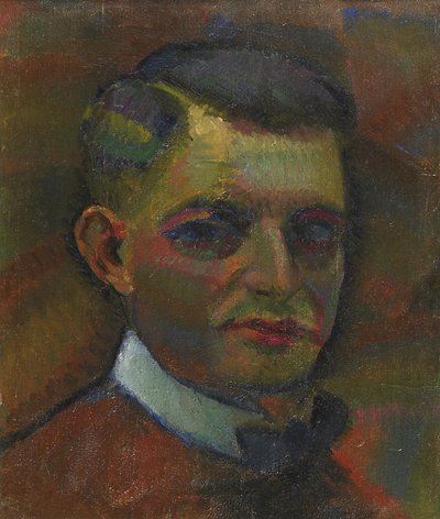 自画像 作： Daniel Vladimir Baranoff Rossine