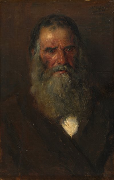老人の頭の研究 作： Vladimir Egorovic Makovskij