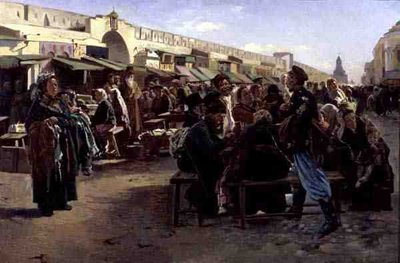 正午に 作： Vladimir Egorovic Makovsky