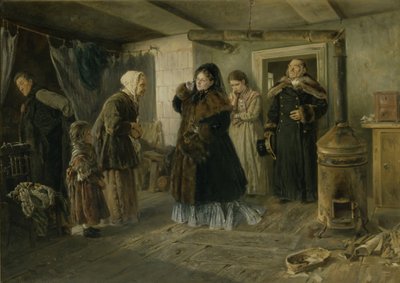 慈善家、1874 作： Vladimir Egorovic Makovsky