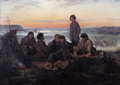 ベジンリー、1869年 作： Vladimir Egorovic Makovsky