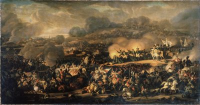 1813 年 10 月のライプツィヒ (ドイツ) でのラ バタイユ デ ナシオン。 ライプツィヒの戦いとも呼ばれ、ナポレオンの大陸軍 (1769 ～ 1821 年) が被った最大の敗北でした。 ウラジーミル1世の絵 作： Vladimir Ivanovich Moshkov