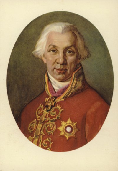 Gavrila Derzhavin、ロシアの詩人 作： Vladimir Lukich Borovikovsky