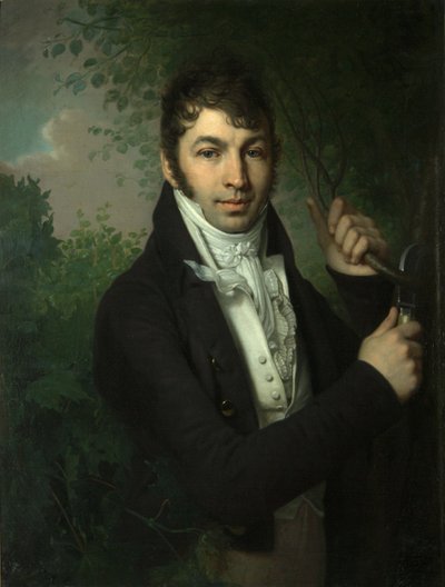 1816年から1820年にかけてのアレクサンドルペトロヴィッチドゥボヴィツキーの肖像 作： Vladimir Lukich Borovikovsky