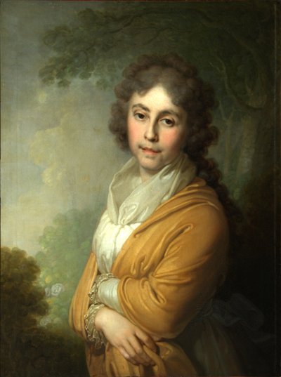 伯爵夫人ナタリアイヴァノフナクラキナの肖像、1795 作： Vladimir Lukich Borovikovsky