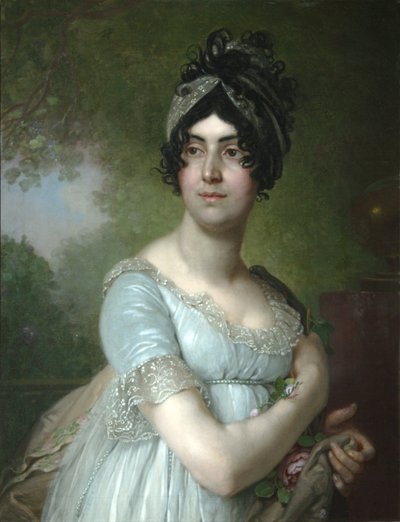 Darya Semyonovna Yakovlevaの肖像、1801年 作： Vladimir Lukich Borovikovsky