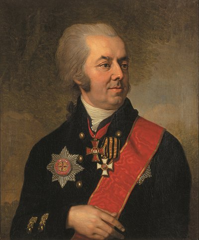 イオアサフアルベネフの肖像、1799年 作： Vladimir Lukich Borovikovsky