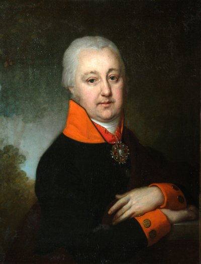 ニコライミハイロビッチヤコブレフの肖像、1802 作： Vladimir Lukich Borovikovsky
