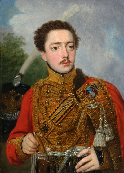 Pavel Semyonovich Masyukovの肖像、1817年 作： Vladimir Lukich Borovikovsky