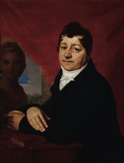 セルゲイ・サヴィッチ・ヤコブレフ1763-1818の肖像、c。 1810 作： Vladimir Lukich Borovikovsky
