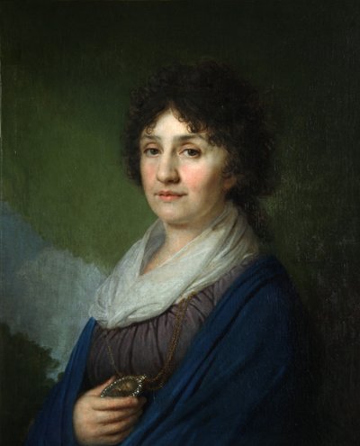 エカテリーナ・ニコラエヴナ・ダヴィドワの肖像、1795-1796 作： Vladimir Lukich Borovikovsky