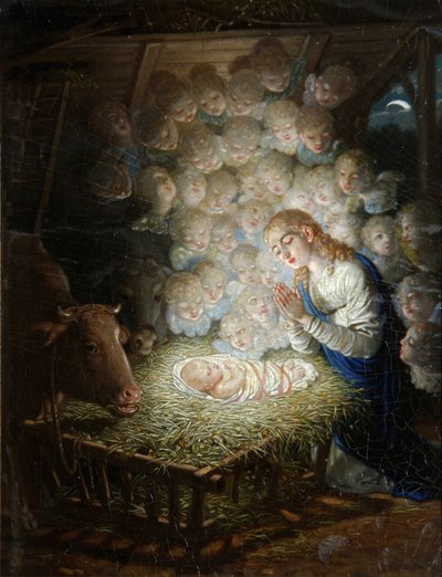 The Nativity of Christ The Holy Night」。   作： Vladimir Lukich Borovikovsky