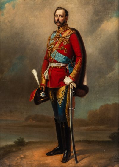 皇帝アレクサンドル 2 世の肖像 1818-1881 年、19 世紀後半.. 作： Vladimir Vasilyevich Perov