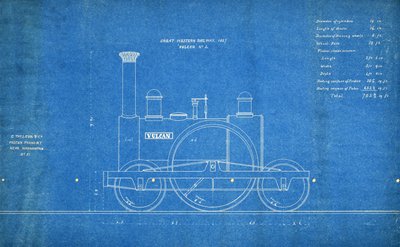 グレート・ウェスタン鉄道「バルカン」2号車 作： Vulcan Foundry C. Tayleur & Co