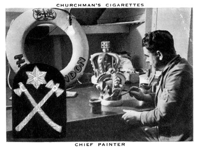 チーフペインター、1937年。 作： WA and AC Churchman
