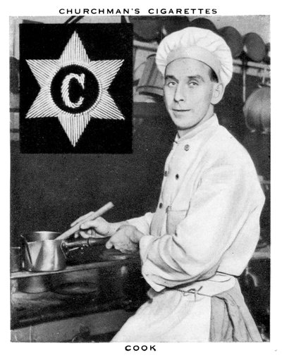 クック、1937年。 作： WA and AC Churchman