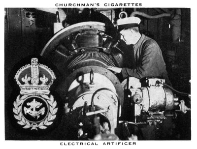 電気工、1937。 作： WA and AC Churchman