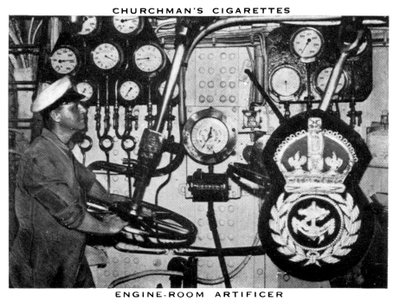 Engine-Room Artificer、1937。 作： WA and AC Churchman