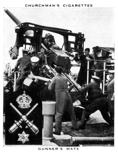 ガンナーズメイト、1937年。 作： WA and AC Churchman