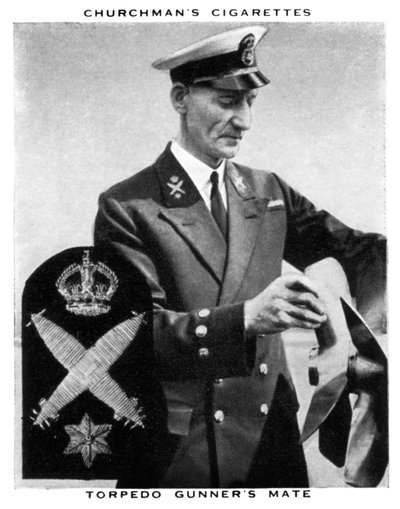 Torpedo Gunners Mate、1937年。 作： WA and AC Churchman