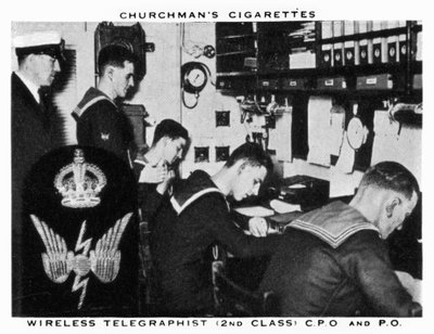 無線電信、2級、CPOおよびPO、1937。 作： WA and AC Churchman