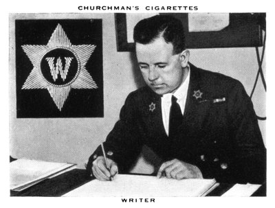 ライター、1937年。 作： WA and AC Churchman