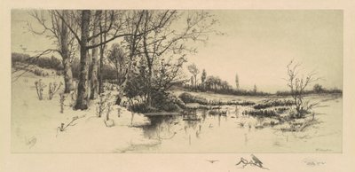 未踏の雪の衣を纏う 作： W.C. Bauer