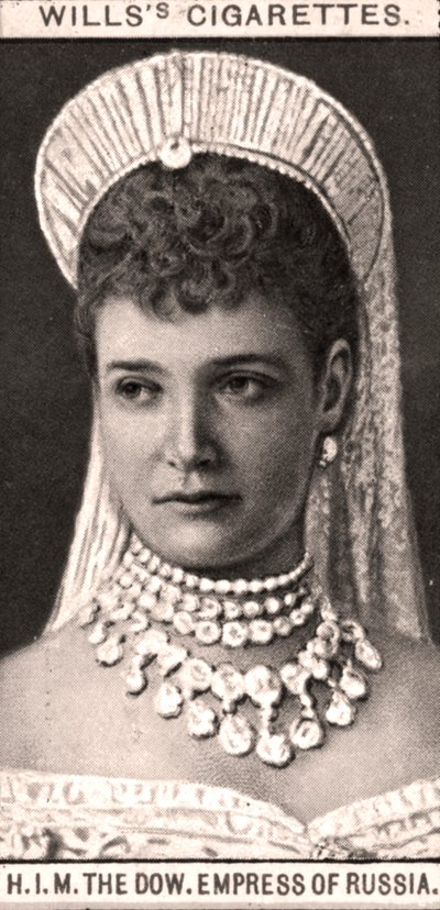 彼、ダウ。ロシア皇后、1908年。 作： WD and HO Wills