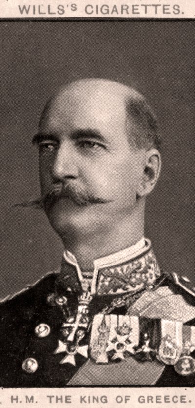 HMギリシャの王、1908年。 作： WD and HO Wills