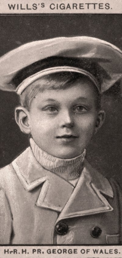 HRH、PR、ジョージオブウェールズ、1908年。 作： WD and HO Wills