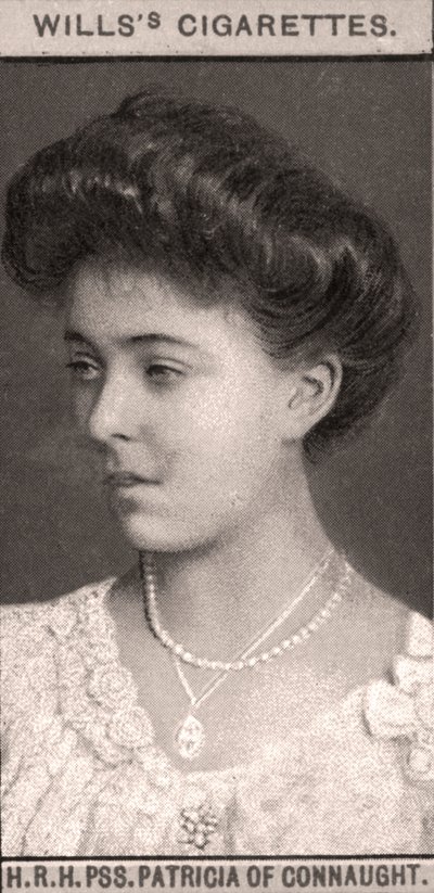 HRH、PSS。コンノートのパトリシア、1908年。 作： WD and HO Wills